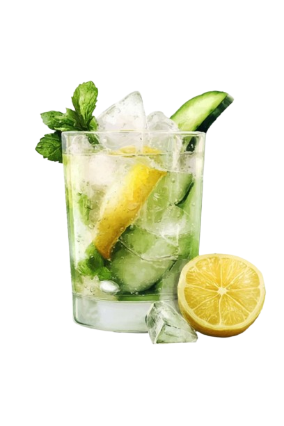 Cucumber Lime Sparkler 🥒🍋
